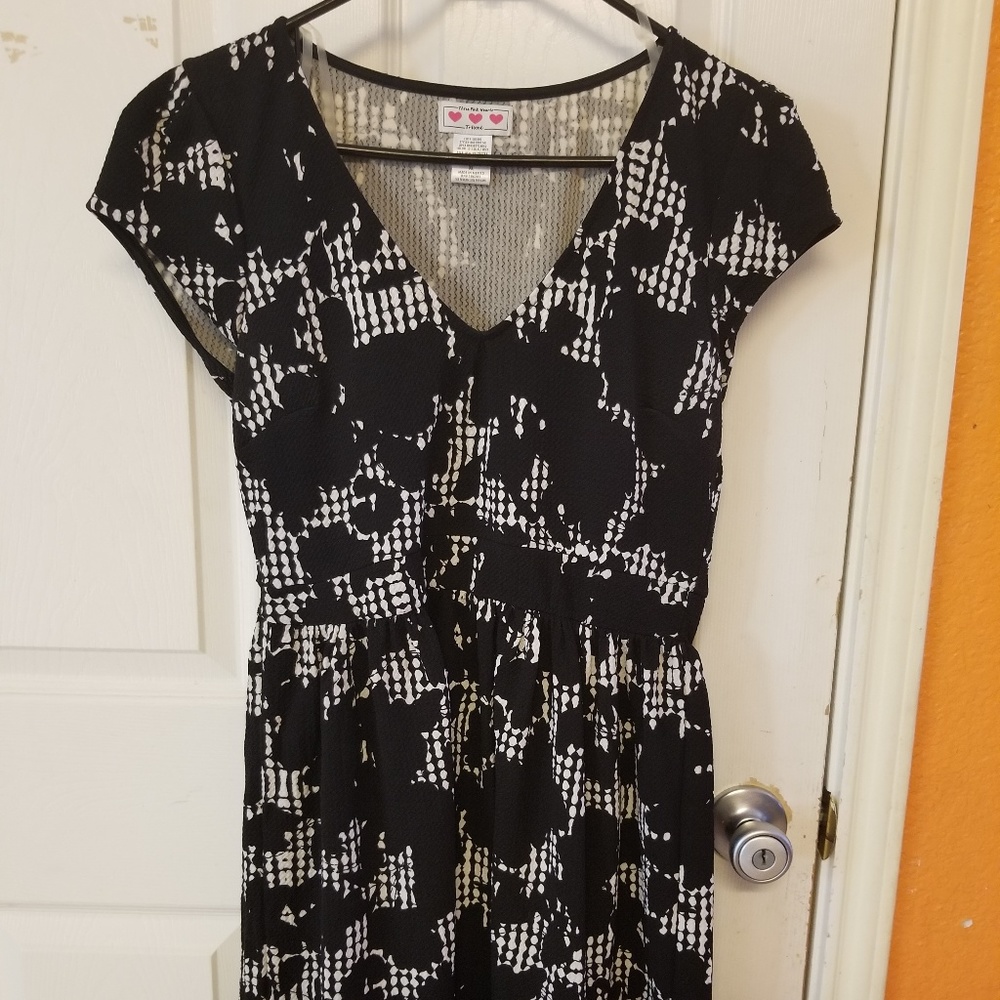 Three Pink Hearts Women Mini Dress Size XL